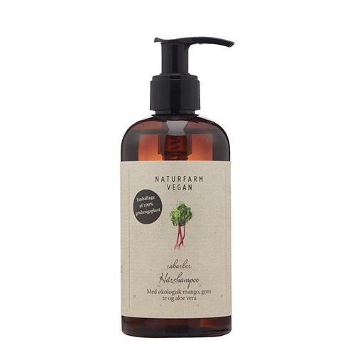Naturfarm Vegan Hårshampoo Rabarber 250 Ml