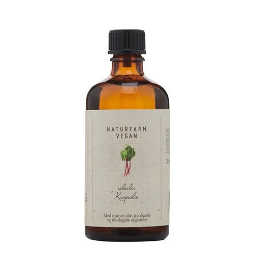 Naturfarm Vegan Kropsolie Rabarber 100 Ml