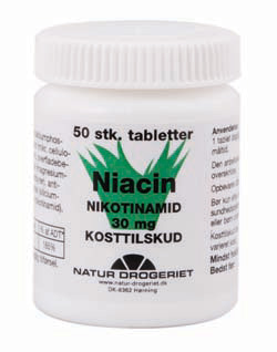 Nd  B3 Niacin Nikotinamid 30mg  50 Tabl