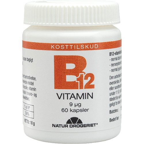 Nd B12 Vitamin 9mcg 60 Kap