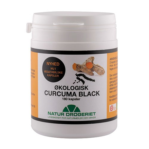 Nd Curcuma Black økologisk 180 Kap