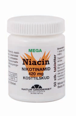 Nd Niacin  Nikotinamid  420 Mg 50 Tabletter