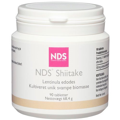 Nds Shiitake 90 Tabletter