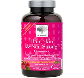 New Nordic Hair Skin Nail Strong Gummies 60 Stk
