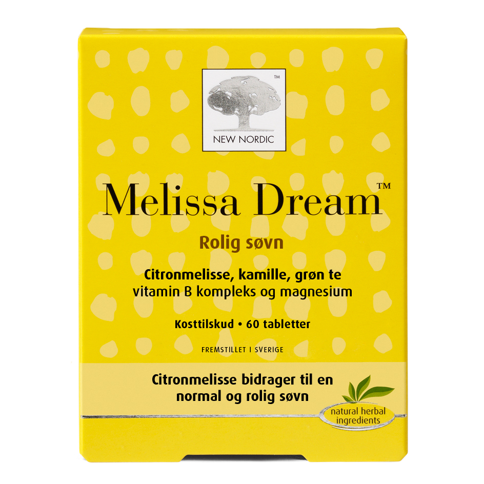 New Nordic Melissa Dream 60 Tabl Dato 11-2025