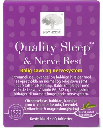 New Nordic Quality Sleep   Nerve Rest  60tab