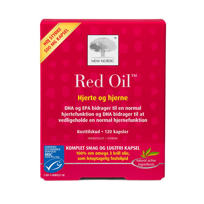 New Nordic Red Oil Omega   120 Kapsler   For 550 -