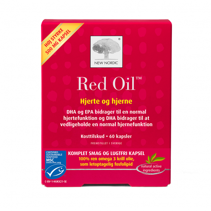 New Nordic Red Oil Omega   60 Kapsler
