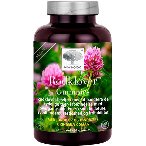 New Nordic Rødkløver Gummies 60 Stk For 267 -