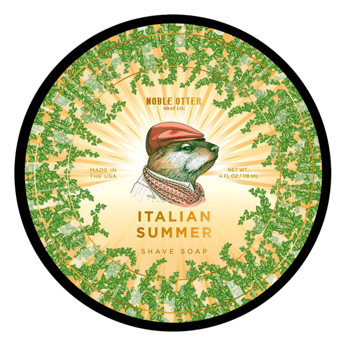 Noble Otter Barbersæbe Italian Summer 118 Ml