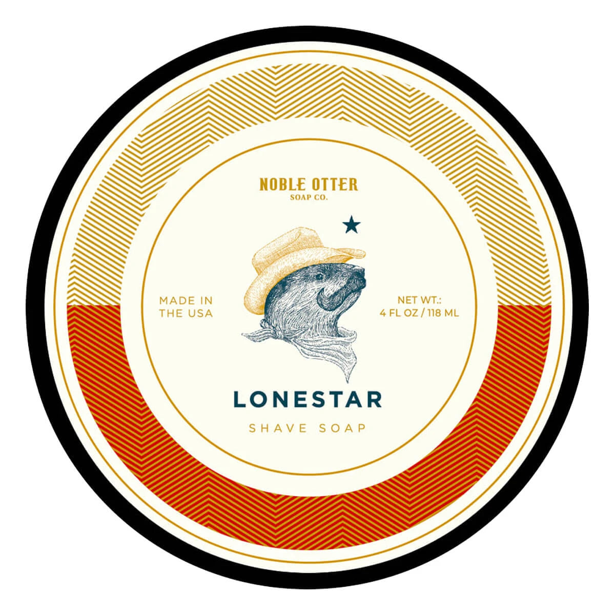 Noble Otter Barbersæbe Lonestar 118 Ml
