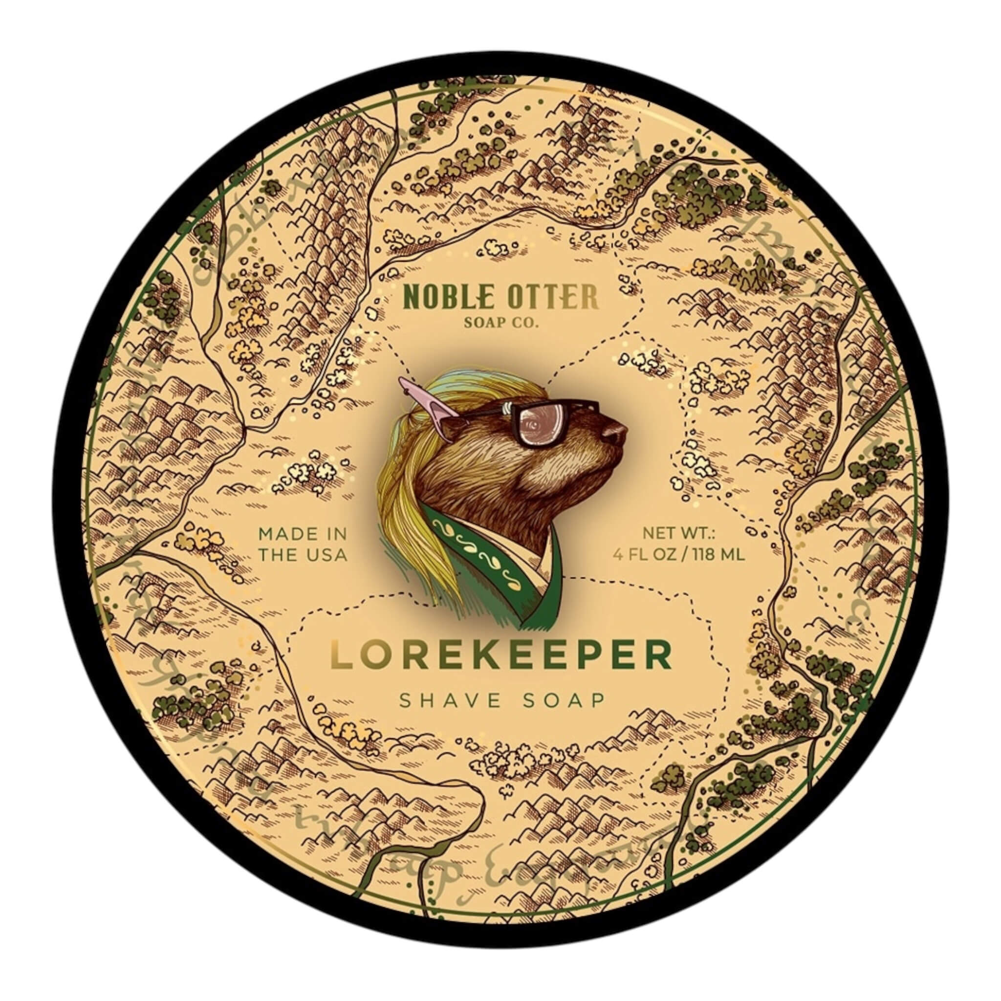 Noble Otter Barbersæbe Lorekeeper 118 Ml