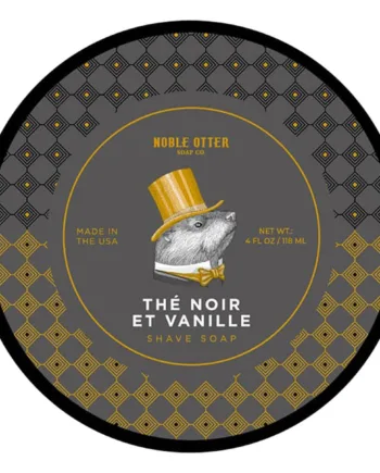 Noble Otter Barbersæbe  Thé Noir Et Vanille  118 Ml