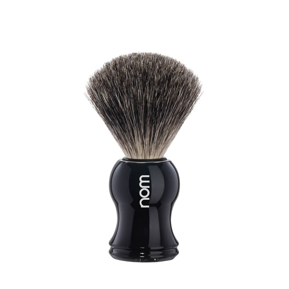 Nom Shaving Barberkost Gustav Pure Badger Black