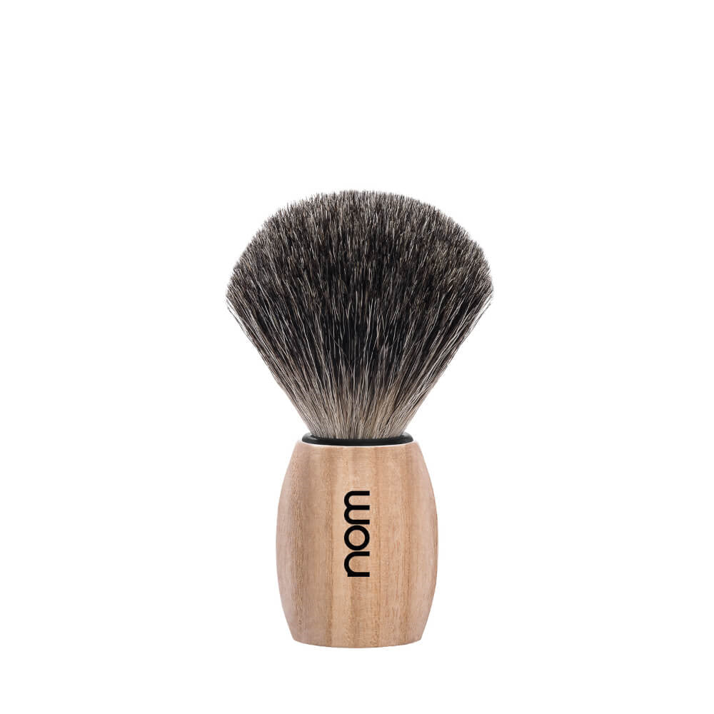 Nom Shaving Barberkost Ole Pure Badger Pure Ash
