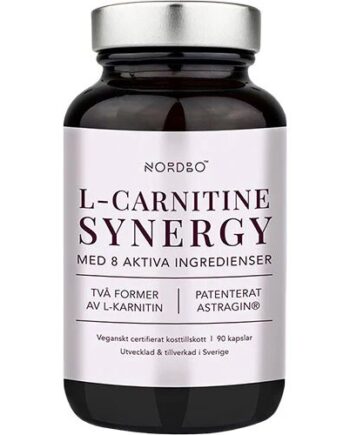 Nordbo  -carnitine Synergy 90 Kapsler
