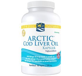 Nordic Naturals Arctic Cod Liver Oil 180kap