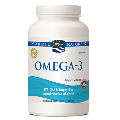Nordic Naturals Omega   Kapsler    Citrussmag 180 Kaps