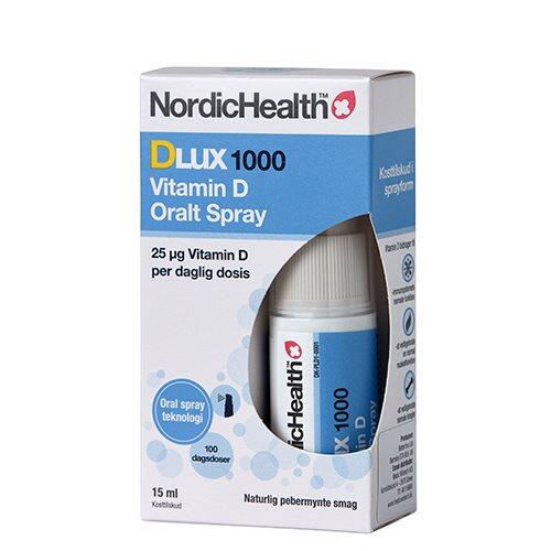 Nordichealth Dlux 1000 Vitamin   Oral Spray  15ml