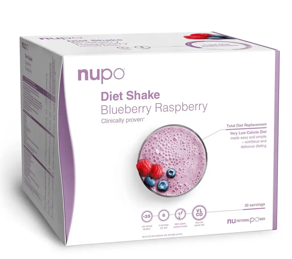 Nupo Diet Value Pack Blueberry Raspberry 30 Port