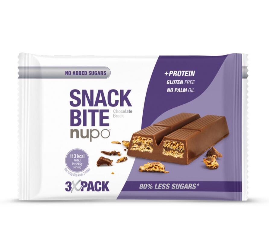 Nupo Snack Bite Chocolate Break 3x21 5g