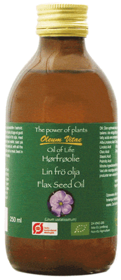 Oil Of Life Ren Hørfrø økologisk 250 Ml