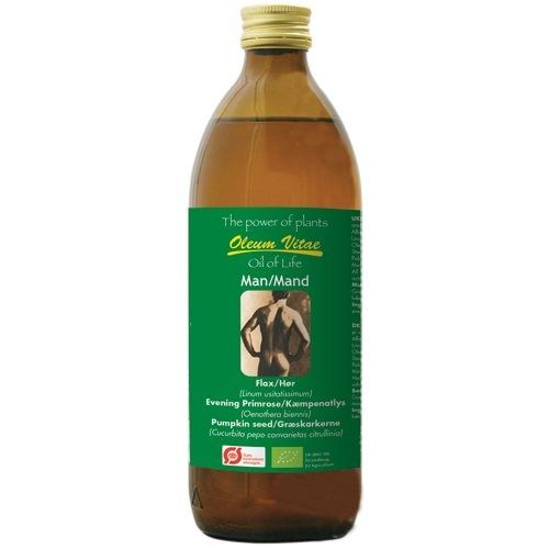Oil Of Life Til Mænd Omega  - -  økologisk 500 Ml