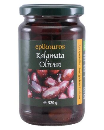 Oliven Kalamata    Sten øko  320 Gram