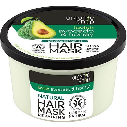 Organic Shop Avocado   Honey Hair Mask 250 Ml