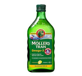 Orkla Møllers Tran Med Citrus  Bull  500ml