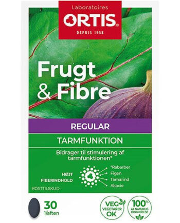 Ortis Frugt   Fibre 30 Tabletter