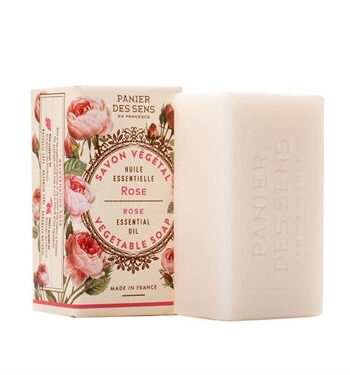 Panier Des Sens En Provence Rose Essential Oil Fast Sæbe 150g