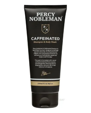 Percy Nobleman Caffeinated Shampoo   Body Wash  200 Ml