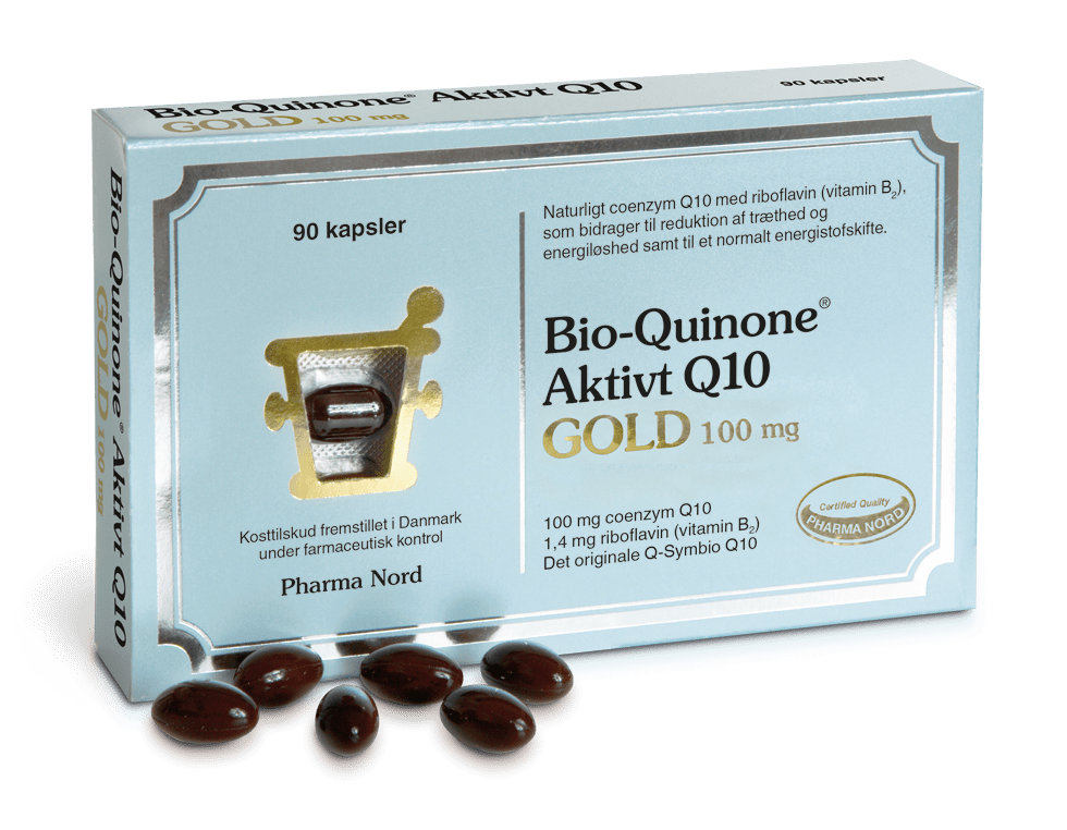 Pharma Nord Bio-quinone Aktivt Q10 Gold 100 Mg 90 Kaps