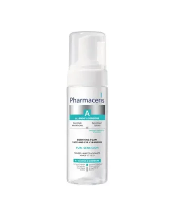 Pharmaceris   Puri-sensilium Beroligende Renseskum Til Ansigt Og øjenomgivelser  150ml