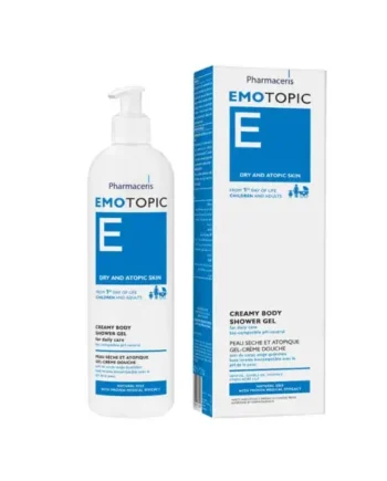 Pharmaceris   Emotopic Cremet Krops Shower Gel Biokompatibel  Ph-neutral  Til Daglig Pleje Af Kroppen  400ml