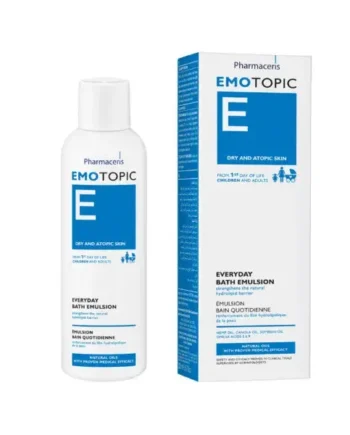 Pharmaceris   Emotopic Hverdags Bads Emulsion  Styrker Den Naturlige Hydrolipid Barriere  200ml
