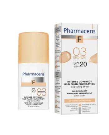 Pharmaceris   Intensivt Dækkende Foundation  Spf20  Bronze 03  30ml