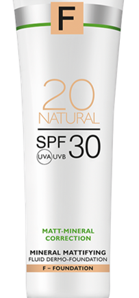 Pharmaceris   Matterende Foundation  Spf 30 Natural 20  30ml