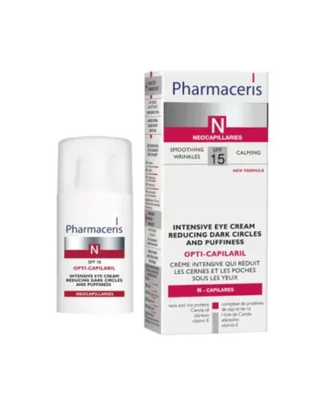 Pharmaceris   Opti Capilaril Intensiv øjencreme Mod Mørke Rander Og Hævelser  15ml