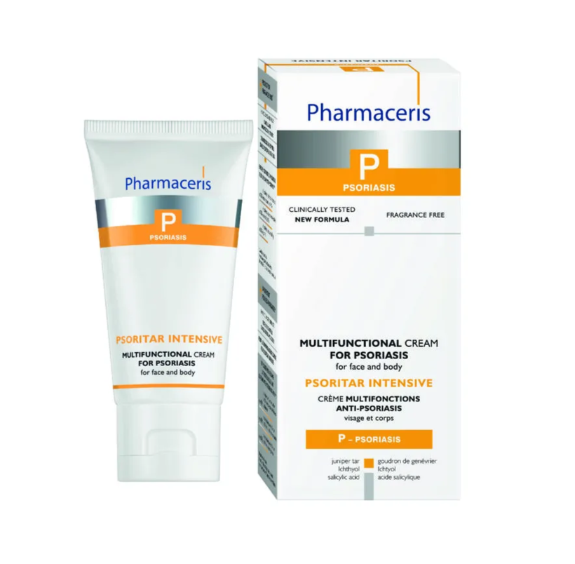 Pharmaceris Psoritar Intensive Multifunktionel Creme Til Psoriasis- Ansigt Og Krop 50ml