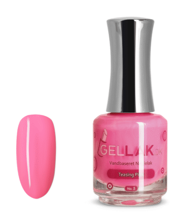Pink Vandbaseret Neglelak    Quot Teasing Pink Quot  No      15 Ml   Gellak Dk