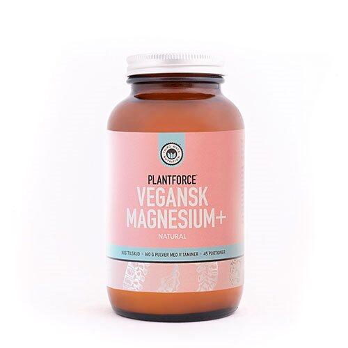 Plantforce Magnesium Natural Vegansk 160g