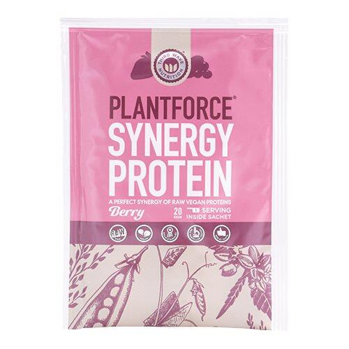 Plantforce Synergy Protein Bær 20g