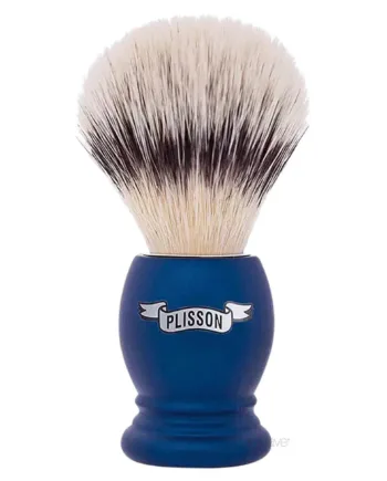 Plisson 1808 Barberkost  High Mountain White Fibre   Night Blue  Essentiel  Str  12