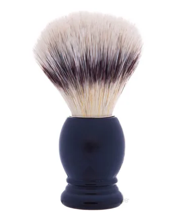 Plisson 1808 Barberkost  High Mountain White Fibre   Sort Akryl  Original  Str  12