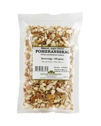 Pomeransskal Bitter Skåret 100 Gram