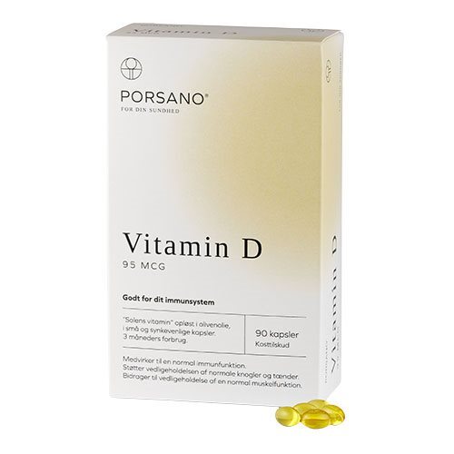 Porsano Vitamin   95 Mcg 90 Kapsler