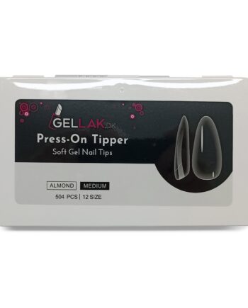 Press-on Tipper   Almond Medium   Soft Gel Tips   Gelly Nail Tips