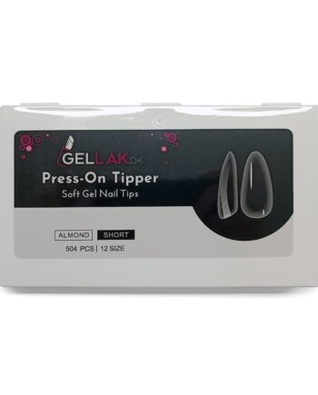 Press-on Tipper   Almond Short   Soft Gel Tips   Gelly Nail Tips
